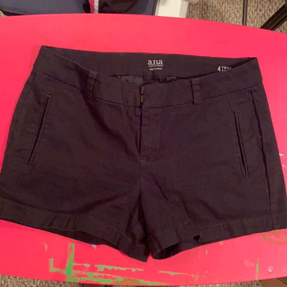 Black dress shorts